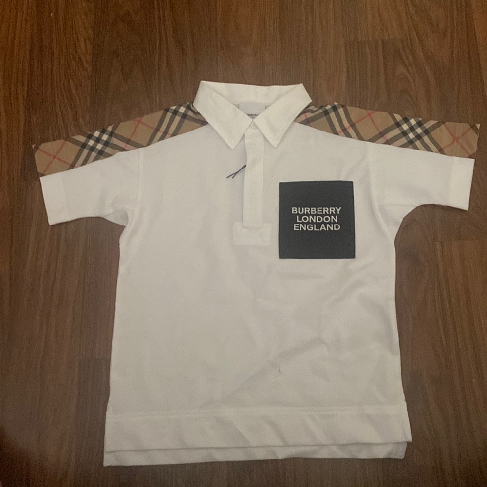 New polo for kids from Burberry